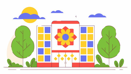 Dynamic architectural light art style captures harsh midday sun filtering through perforated metal, yielding sharp high-contrast abstract patterns with dramatic, ephemeral mood. Ideal for modern interior decor, conceptual photography backdrops, wall murals, and design portfolios. Versatile for architects, graphic designers, and creative industries seeking str. AI-generated vector illustration. AI-generated illustration.のイラスト素材