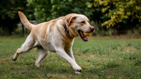 Cute fat dog sad because of excess weight. Modern problem of obesity in pets due to overfeeding with food and treats. Concept of diet and fight against excess weight in dogs and awareness of animal health.の素材