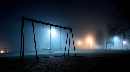 Halloween pumpkin on abandoned old road and medieval castle on the backgroundの素材