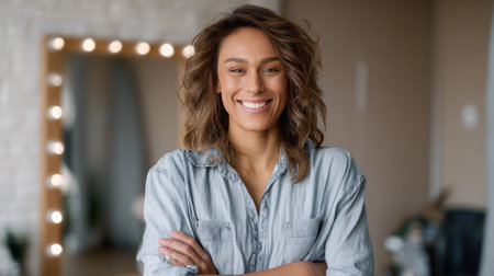 Lesbian couple friends generation zの素材