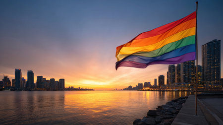 Lesbian couple friends generation zの素材