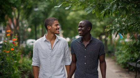 Lesbian couple friends generation zの素材