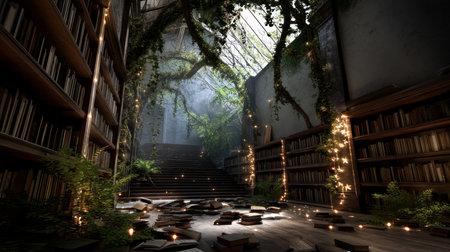 Halloween pumpkin on abandoned old road and medieval castle on the backgroundの素材