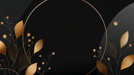 Art object for Black Friday, sales and promotions with a dark, black, colorful and effective theme. Luxury picture for advertising goods on the day of big discounts. Abstract background.の素材