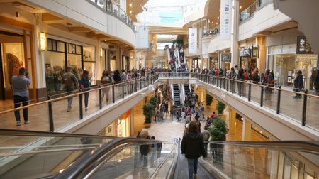 Consumerism, sales, black friday. Online shopping.の素材