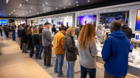 Consumerism, sales, black friday. Online shopping.の素材