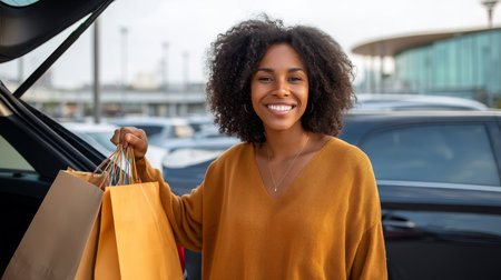 Consumerism, sales, black friday. Online shopping.の素材