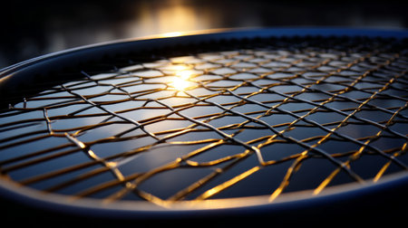 Tennis racket for sports tennis, competitions and great time for a healthy lifestyle.の素材