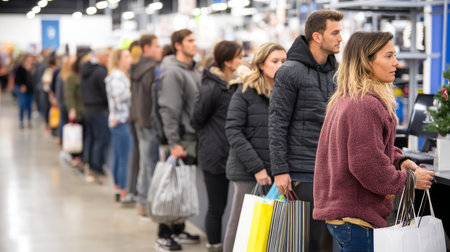 Consumerism, sales, black friday. Online shopping.の素材