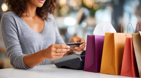 Consumerism, sales, black friday. Online shopping.の素材