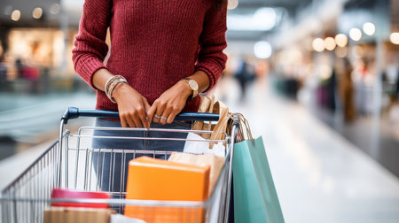 Consumerism, sales, black friday. Online shopping.の素材