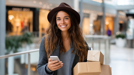 Consumerism, sales, black friday. Online shopping.の素材