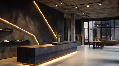 Art object for Black Friday, sales and promotions with a dark, black, colorful and effective theme. Luxury picture for advertising goods on the day of big discounts. Abstract background.の素材