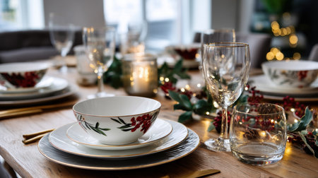 Merry Christmas and Happy Holidays greeting card, frame, and banner. New Year. Noel. Winter Christmas themeの素材