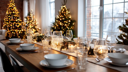 Merry Christmas and Happy Holidays greeting card, frame, and banner. New Year. Noel. Winter Christmas themeの素材