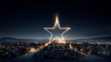 Merry Christmas and Happy Holidays greeting card, frame, and banner. New Year. Noel. Winter Christmas themeの素材