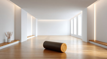 Equipment and exercise machines in the fitness center modern gym for sports, fitness and yoga. Healthy lifestyle, life on sports, maintaining a figure in a slim body.の素材
