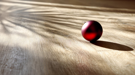 Loneliness during christmas holidays with copy space, holiday contrast, aging, and emotional storytelling.の素材