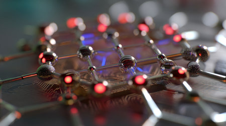 Circuit board. Technology background. Central Computer Processors CPU concept.A Motherboard digital chip.AI.Close upの素材