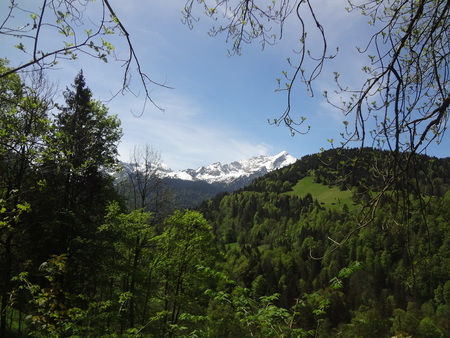 wonderful bavarian alpsの写真素材