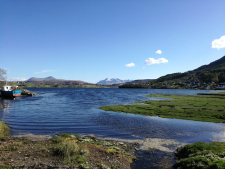 Bay of Portree on Isle of Skye