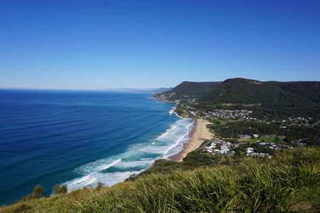 New South Wales coast near Stanwell Topsの写真素材