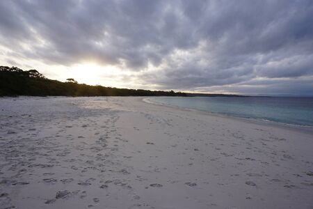 Green Patch Point in Jervis Bayの写真素材