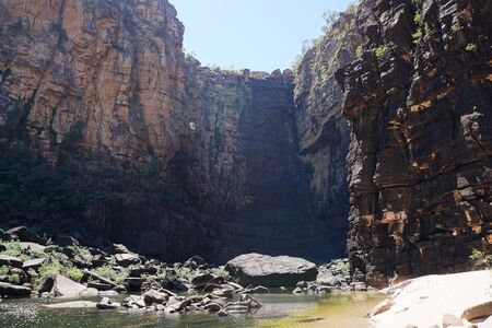 Arnhem Escarpment at JimJimの写真素材
