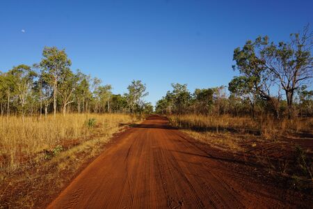 Outback road in the Kimberleyの写真素材