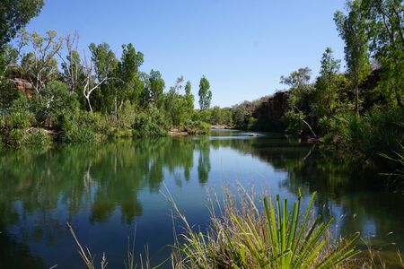 Barnett Gorge in the Kimberleyの写真素材