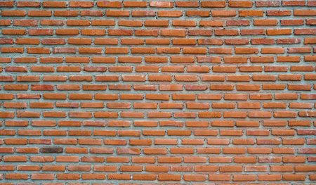 Red brick wall texture background