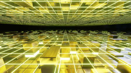 3D illustration Background for advertising and wallpaper in luxuly and fashion party scene. 3D...