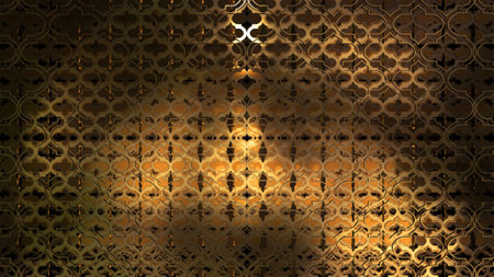 3D illustration Background for advertising and wallpaper in art deco and fashion party scene. 3D...