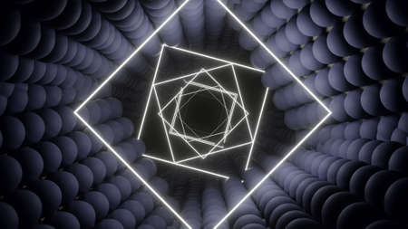 3D illustration Background for advertising and wallpaper in sci fi and technology innovation scene. 3D rendering in decorative concept.の写真素材