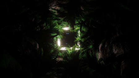 3D illustration Background for advertising and wallpaper in nature and advertising scene. 3D rendering in decorative concept.の写真素材