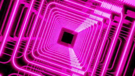 3D illustration Background for advertising and wallpaper in 80s retro and sci fi pop art scene. 3D rendering in decorative concept.の写真素材