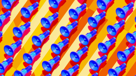 3D illustration Background for advertising and wallpaper in retro Pattern and pop art scene. 3D rendering in decorative concept.の写真素材