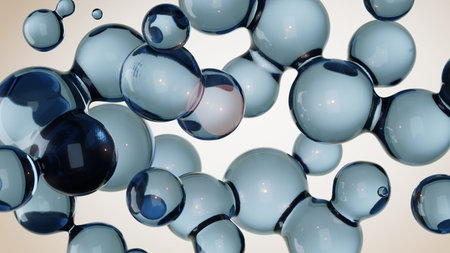 3D illustration Background for advertising and wallpaper in abstract and minimal scene. 3D rendering in decorative concept.の写真素材