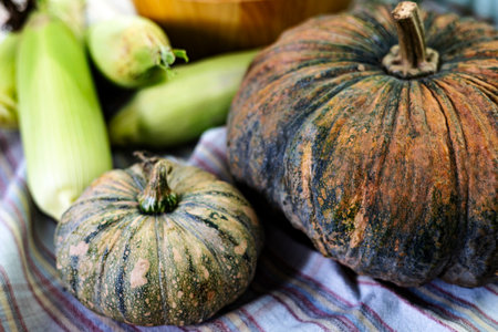 Background for advertising and wallpaper in food and harvest sceneの写真素材