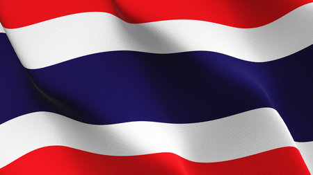 タイ国旗の写真素材 イラスト素材 ストックフォトのamanaimages Plus タイ国旗の写真素材 イラスト素材 ストックフォトのamanaimages Plus