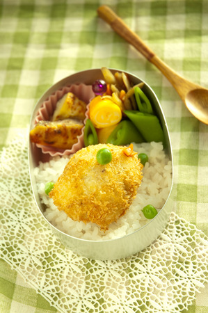 lunch boxの写真素材