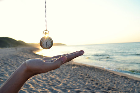 time clock photo