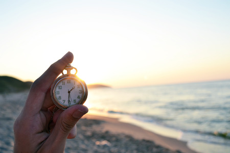 time clock photoの写真素材