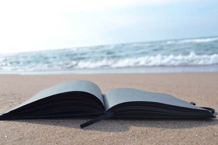 Book on the beach