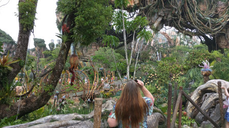 Pandora - The World of Avatar at Disney's Animal Kingdomのeditorial素材