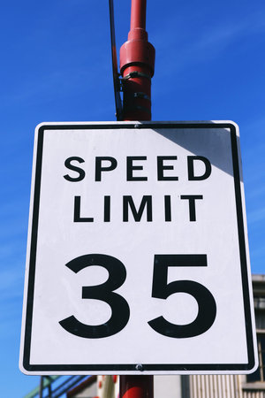 SPEED LIMIT SIGN