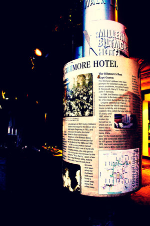Los Angeles, USA-Oct 29, 2013.Downtown of Los Angeles, Millennium Biltmore Hotel in the Western...