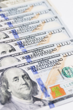 Money American dollar bills
