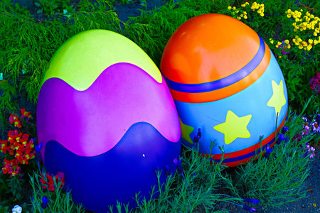Colorful Easter egg