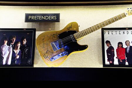 Las Vegas,NV/USA - 31 Oct,2014 : Music Memories Behind The Glass at Hard Rock Hotel Las Vegas.のeditorial素材